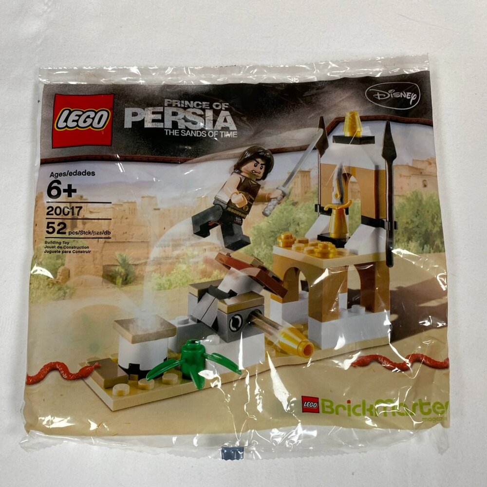 New Lego Disney Prince of Persia Sands of Time New Sealed 20017 Legos